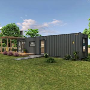 Maison modulaire de luxe 40 FT Maison de conteneur d'expédition préfabriquée Maisons modulaires préfabriquées - Product Image 4