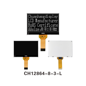 شاشة عرض LCD من نوع COG مقاس 2.6 بوصة طراز CH12864-8-3-L من ChuanHangDisplay بدقة 128×64 مع دائرة تشغيل ST7567 ومنفذ متوازي/متسلسل - Product Image 6