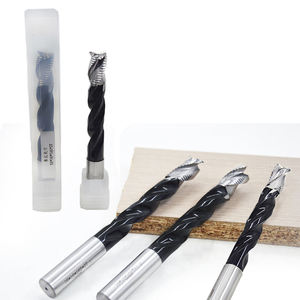 Fresa espiral de carburo sólido de alta calidad TCT para carpintería y desbaste de madera - Product Image 4
