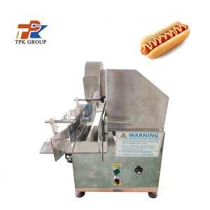 Máquina Cortadora de Panes Comercial Vertical, Rebanadora de Pan para Hamburguesas y Hot Dogs - Product Image 1