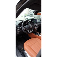 Aménagement intérieur de voiture sur mesure pour BMW/Mercedes, habillage des panneaux de porte et du tableau de bord, amélioration en cuir de qualité supérieure, rénovation de l'intérieur de la voiture