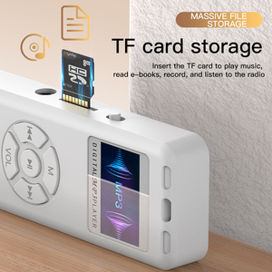 Lecteur de musique <span class=keywords><strong>MP3</strong></span> numérique avec fente pour carte mémoire TF de 64 Go, mini lecteur <span class=keywords><strong>MP3</strong></span> portable avec écran - Product Image 1
