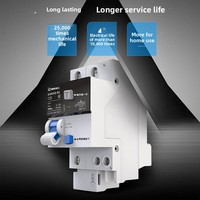 Disjoncteur différentiel domestique TEP 2P 63A/32A pour climatisation 230V~ Modèle DZ47LE-63/DZ47LE-32