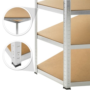 Étagères de <span class=keywords><strong>rangement</strong></span> pour garage et <span class=keywords><strong>atelier</strong></span> <span class=keywords><strong>en</strong></span> <span class=keywords><strong>bois</strong></span> et métal, robustes, peintes/galvanisées, sans boulons, 5 niveaux, sur mesure, vente <span class=keywords><strong>en</strong></span> gros - Product Image 4