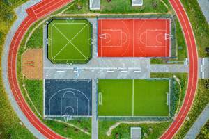 Colla poliuretanica aromatica ecologica di alta qualità per pista da corsa - Product Image 5