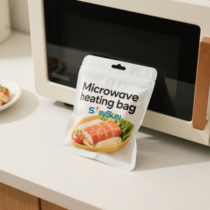 Microwavable Tortilla Anti-fog Dryedfruit Pizza Gold Foil <b>Vacuum</b> Sealer <b>Bag</b> Custom with logo Food Pouch Frozen Food Packaging - Product Image 4