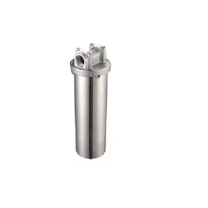 Whole House large flow main pipeline stainless steel 304 316 pre filter housing with ss filter element