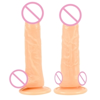 Dildo Realista de 19 cm (7.48 pulgadas), Seguro para el Cuerpo, Pene Realista, Juguetes Sexuales para Mujeres, Producto para Adultos, Dildos Grandes para Mujeres