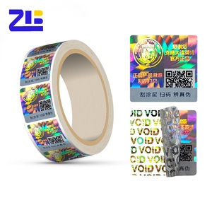 Tùy Chỉnh Holographic Nối Tiếp Số Sticker Với Mã <span class=keywords><strong>QR</strong></span> Scratch Off Dán Ảnh Ba Chiều - Product Image 6