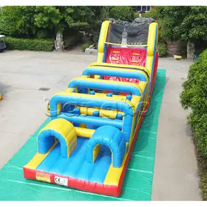 New inflatable toys bulk inflatable obstacle course jumping castle blower water slide inflatable kids