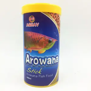 Arowana плавающая еда, маленькие серы для рыбы, рыбные продукты, улучшающие палочки с астаксантином для больших арована