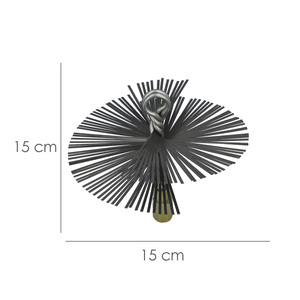 Spazzola per Camino in Acciaio, 150mm, M12 - Product Image 2