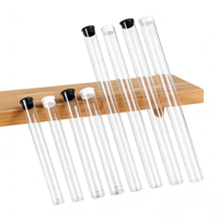 Capuchon à clapet sérigraphié transparent/coloré, résistant, personnalisable, toutes tailles, pour mascara et articles en plastique, vente en gros usine