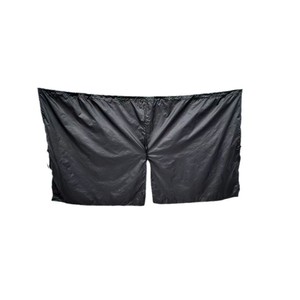 Cortina divisoria para interior de coche, hilo de primavera de tejido denso negro para filas delanteras y traseras, cortina de privacidad para parasol - Product Image 3