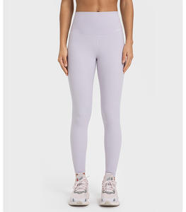 Logo personnalisé Vente en gros Collants de yoga et de fitness côtelés à haute élasticité Pantalons Legging pour femmes, entraînement, course, entraînement, vêtements de sport - Product Image 6