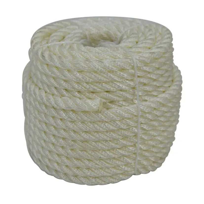 Outdoor Hammock White Solid Braided Pp Polypropylene Customized Rope Swing Rope