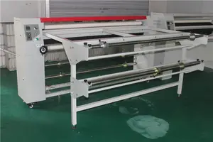 Máquina de prensado de transferencia térmica, rodillo de sublimación con mesa para tela, rollo a rollo de 1,6 m