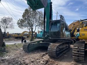 حفارة هيدروليكية Kobelco SK350D مستوردة أصلية من اليابان مع مضخة بسعر رخيص - Product Image 4