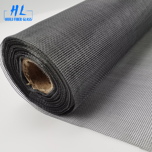 2.4m x 30m CuộN <span class=keywords><strong>24x24</strong></span> lưới đen PVC tráng sợi thủy tinh cửa sổ màn hình - Product Image 5