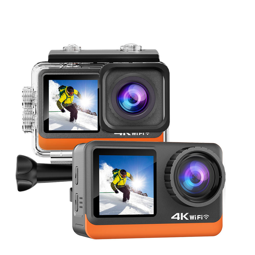 4K Action Camera with Dual Screens under 2000 Ausek Pro Ero 11