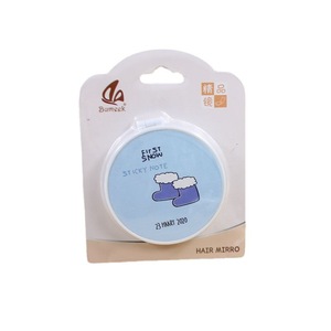 Bumeeck Folding <b>Mirror</b> 7cm Cartoon Bear Design <b>Compact</b> Makeup <b>Mirror</b> With Gift Packaging - Product Image 5