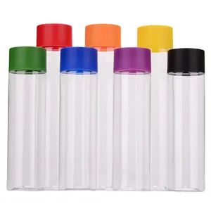 Suporte de plástico transparente para bebidas, suco de plástico para animais de estimação, personalizado, 10oz/13.5oz/16oz/500ml