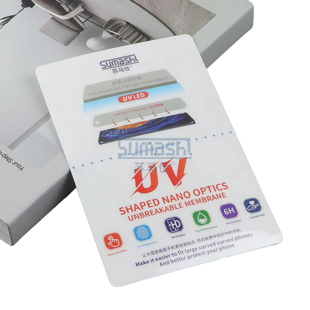 Sumashi Uv Glass Film Screen Protector 3d Soft Hydrogel Frosted Screen Protector Tpu Film Hydrogel Film