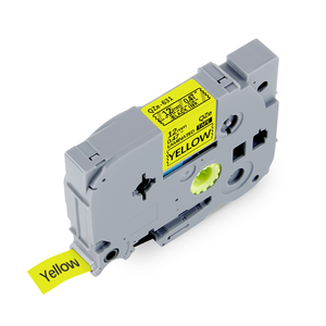 Vente <span class=keywords><strong>en</strong></span> <span class=keywords><strong>gros</strong></span> Ruban d'étiquettes laminé 12mm x 8m compatible avec la cartouche d'étiquettes noire sur jaune TZe-631 <span class=keywords><strong>Brother</strong></span> <span class=keywords><strong>P</strong></span>-<span class=keywords><strong>touch</strong></span> TZ-631 TZ631 - Product Image 5