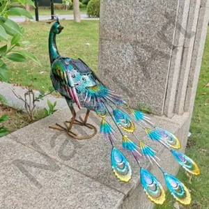 南池艺术手工制作金属工艺品户外公园装饰独特设计镂空优质金属动物模型雕像