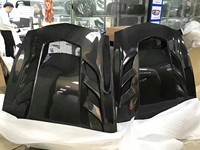 Nouveau kit carrosserie en fibre de carbone pour Corvette C7 2013- avec spoiler avant, diffuseur arrière, couvercle de spoiler et pare-chocs