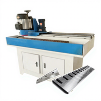 Machine de rectification automatique électromagnétique CNC de haute précision pour lames droites de raboteuse avec moteur et roulement