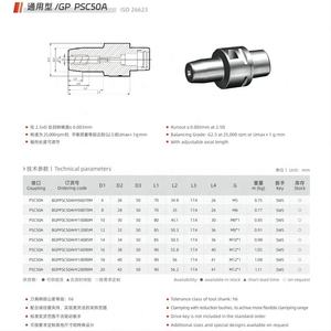 Portaherramientas portabrocas hidráulico para Ferrocarriles PSC50A portaherramientas hidráulico - Product Image 6