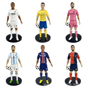 שחקני כדורגל אירופאים ואמריקאים לדגם Star Hand-Run עבור c Roma Bapa Neymar PVC ספורטיבי, מכירה חמה חוצת גבולות - Product Image 5