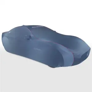 Stretchable Car Cover On All Sides Suitable For Indoor Use Customizable Logo.