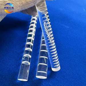 צינור קוורץ מחורץ מדויק מוט קוורץ טהור במיוחד לציוד אופטו-אלקטרוני למחצה - Product Image 4