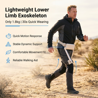 Exosquelette robotisé pour personnes âgées, dispositif d'assistance à la marche, design léger pour améliorer la mobilité des seniors