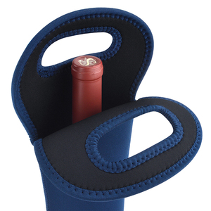 Housse et sac pour bouteille de <span class=keywords><strong>vin</strong></span> isolée en néoprène imperméable de 750 ml avec motif géométrique personnalisé - Product Image 4