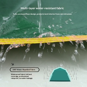 Carpa de Camping para 2-3-4 Personas, Totalmente Automática, de Apertura Rápida, Resistente al Sol, Venta al por Mayor - Product Image 4