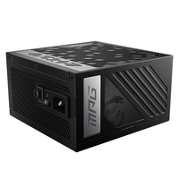 Alimentation MSI MPG A750G PCIE 5.0 750W avec 80 GOLD entièrement modulaire pour jeux, prise en charge du câble 12VHPWR, compatible ATX 3.0 4070
