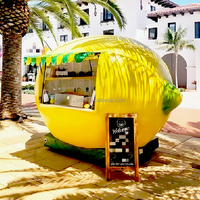Op Maat Gemaakte Limonade Stand Camper Van Mobiele Food Trailer Volledig Uitgeruste Koffie Catering Karren 220V Food Truck Voor Restaurants