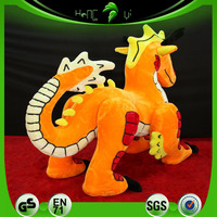 Le dernier dragon chinois gonflable de PVC avec des jouets de Hongyi de peau de fourrure