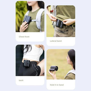 Ventilador de Cintura sin Aspas para Camping, Portátil, Mini, para Estudiantes, Uso en Exteriores - Product Image 4