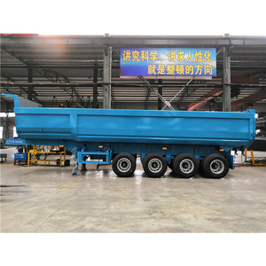 Remolque Volquete de 4 Ejes Tipo U de 30 Toneladas, Fabricado en China, para Venta - Product Image 2