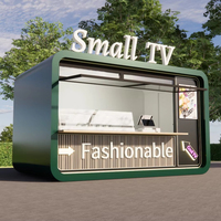 Maison moderne en conteneur, bar, mini-maison, maison préfabriquée, kiosque, café en conteneur, café, abri de jardin, maison préfabriquée prête à être expédiée