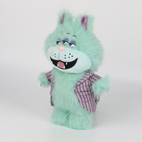 Nouveau produit transfrontalier : Peluche Hexed Cat Beef Roger Crummchuk en polyester, pour enfants de 5 à 7 ans, unisexe