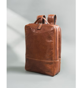 Classic 100% Genuine Leather Lady <b>Backpack</b> Waterproof <b>Lightweight</b> Luxury Business Professional Office Travel Daily Carry Durable - Product Image 6