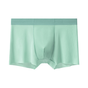 Sous-vêtements pour hommes, caleçons plats, sous-vêtements respirants confortables pour hommes, ajustement confortable, boxer pour hommes sans marques - Product Image 1