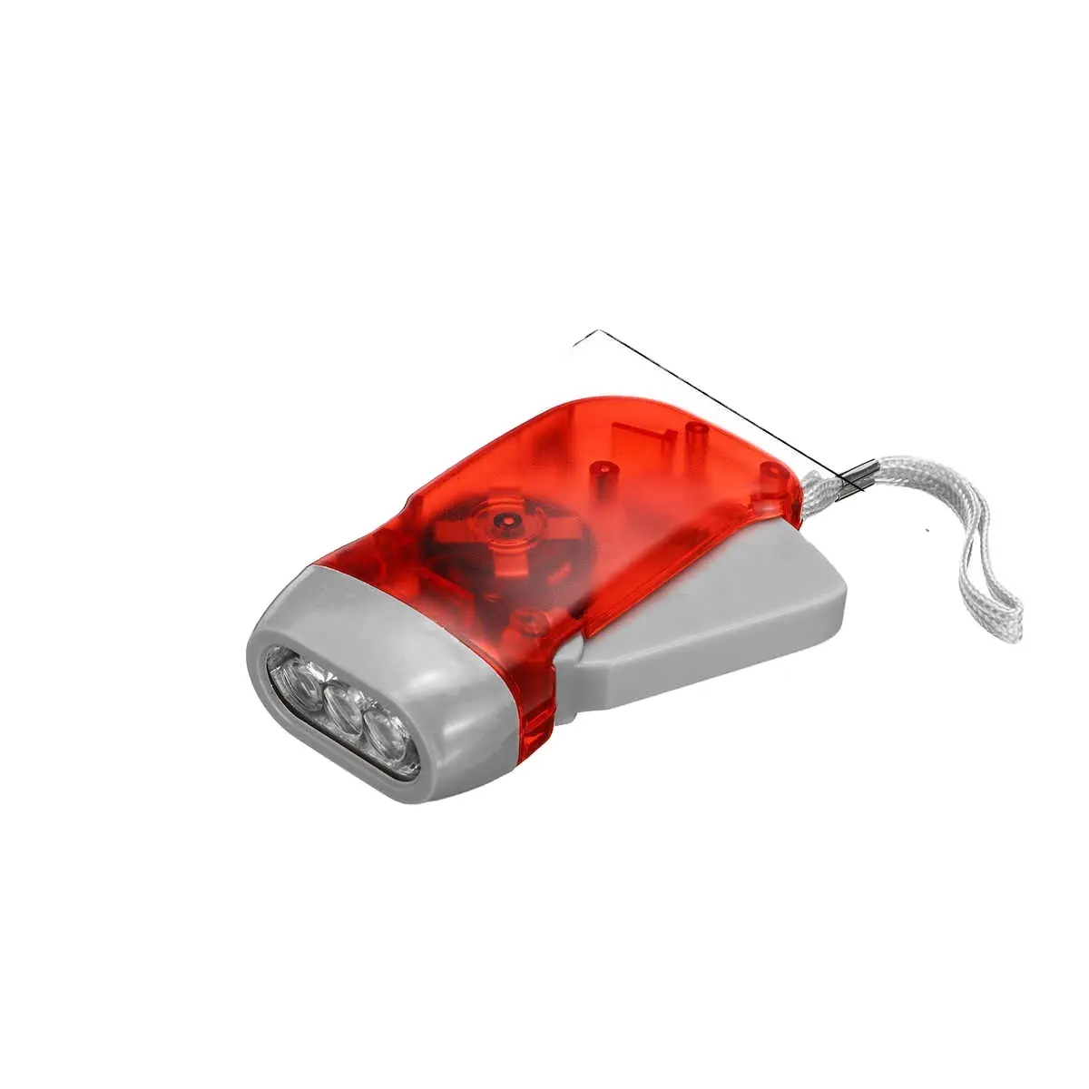 Lanterna tocha com manivela, lanterna portátil de atividade ao ar livre, camping, viagem, 3led, com pressão manual, manivela, vento, luz dínamo