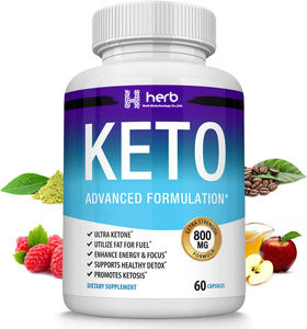 Cápsulas de Café Keto Instantáneo de Marca Privada ODM/OEM, Cápsulas Keto Orgánicas, Quemador de Grasa Natural, Suplemento para la Pérdida de Peso - Product Image 1