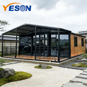 บ้านคอนเทนเนอร์พับได้แบบขยายได้ - ดีไซน์ร่วมสมัย ฉนวนกันความร้อน/กันเสียง ขนาด 20/30/40 ฟุต พื้นที่อยู่อาศัยแบบโมดูลาร์เคลื่อนย้ายได้ สร้างเร็ว - Product Image 2